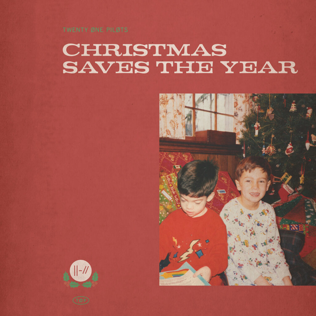 Twenty One Pilots, "Christmas Saves the Year" [📷 : Fueled by Ramen]